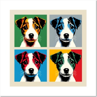 Pop Retro Art Jack Russell Terrier - Cute Puppy Posters and Art